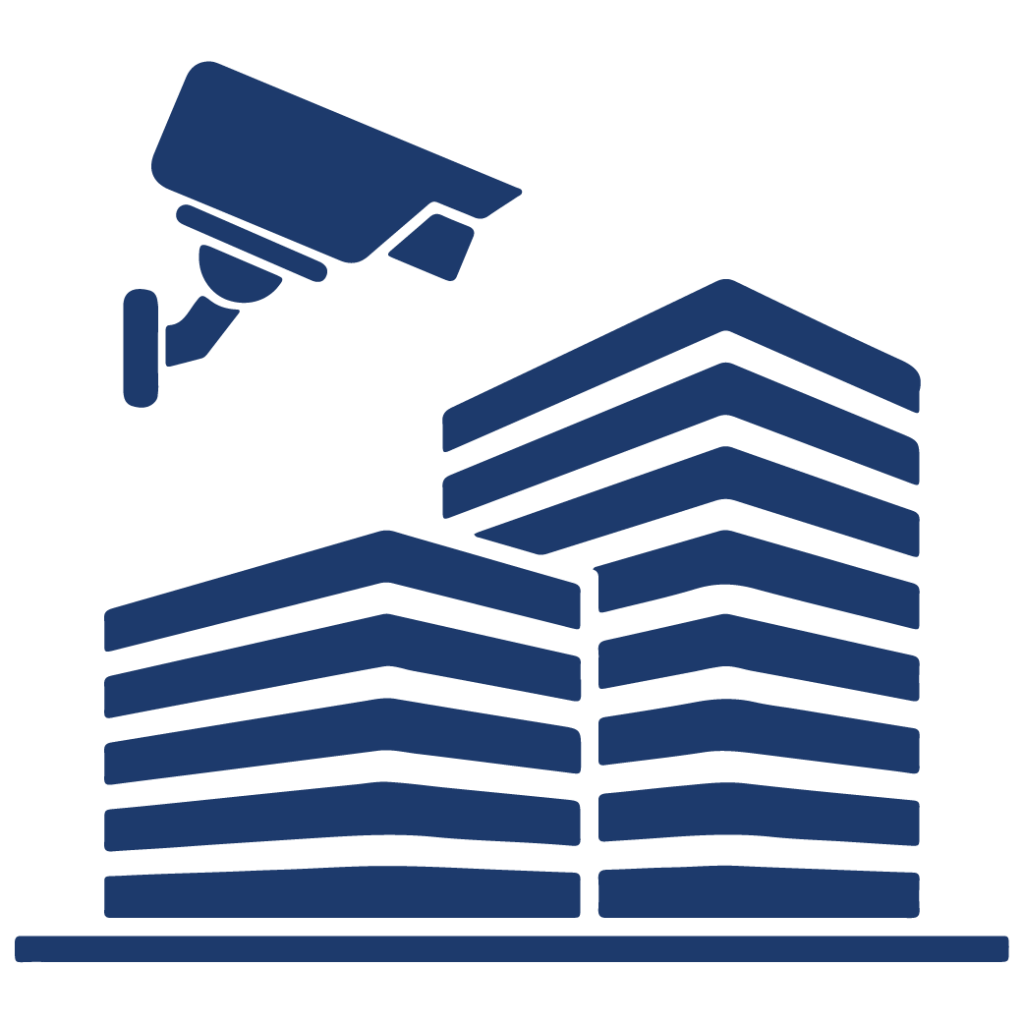 Gebäude überwachen Icon für Security Weiterbildung Lübeck online