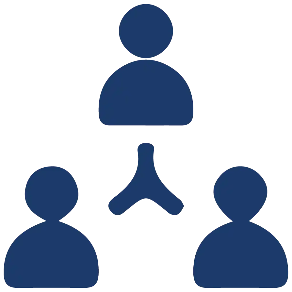 Umgang mit Menschen Icon für Security Weiterbildung Lübeck online